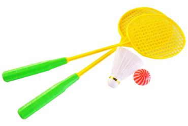 Ракетка для бадминтона с воланом и мячиком 2000Y (192)