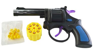 Револьвер с пулями 1016-16P (барабан под пистоны) (720)