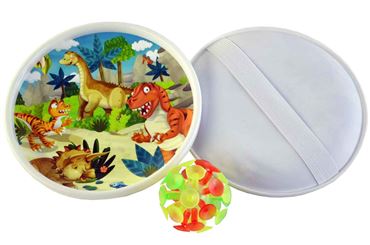 Тарелка с мячом на присосках свет 435B-5 (240)